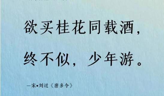 那些关于时光岁月的朋友圈文案短语-第3张图片-温柔治愈励志文案网