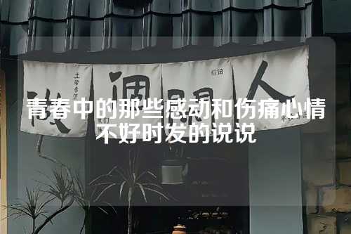 青春中的那些感动和伤痛心情不好时发的说说