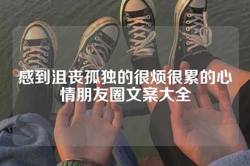 感到沮丧孤独的很烦很累的心情朋友圈文案大全-第1张图片-温柔治愈励志文案网