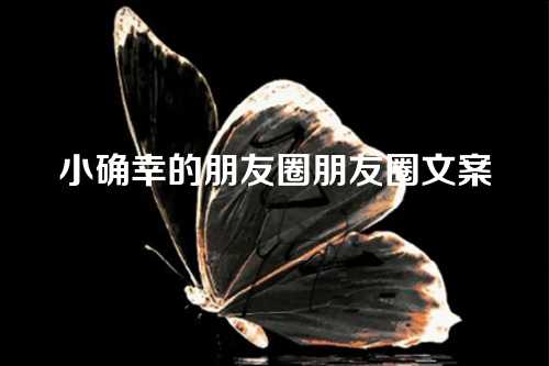 小确幸的朋友圈朋友圈文案-第1张图片-温柔治愈励志文案网