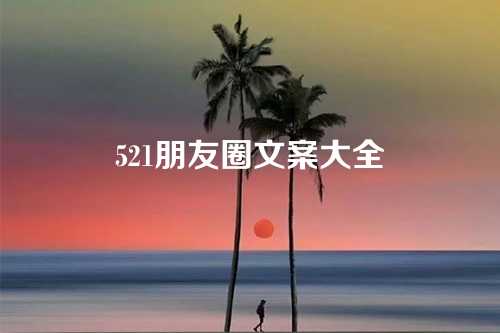 521朋友圈文案大全