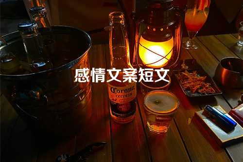 感情文案短文