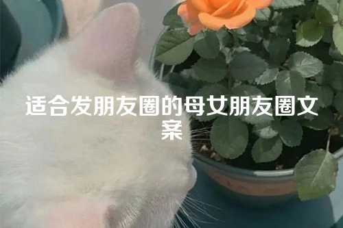 适合发朋友圈的母女朋友圈文案