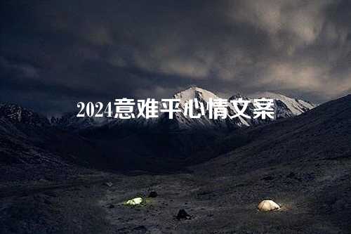 2024意难平心情文案-第1张图片-温柔治愈励志文案网