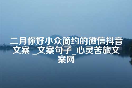 二月你好小众简约的微信抖音文案 _文案句子_心灵苦旅文案网-第1张图片-温柔治愈励志文案网