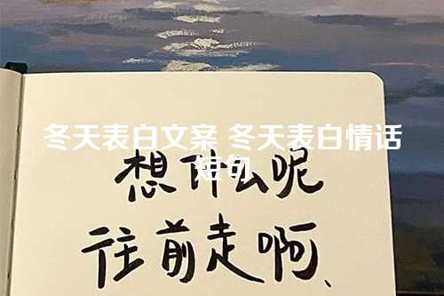 冬天表白文案 冬天表白情话短句-第1张图片-温柔治愈励志文案网