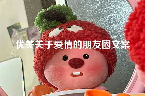 优美关于爱情的朋友圈文案